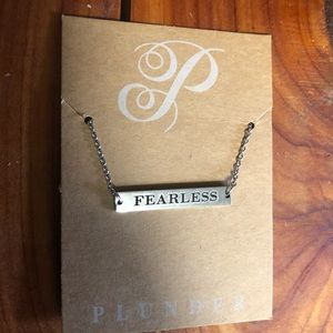 Plunder Fearless necklace EUC